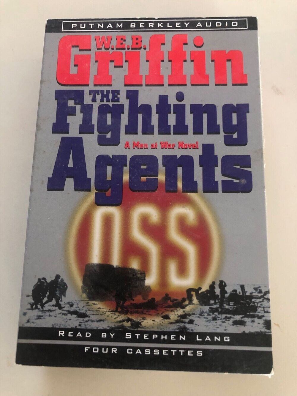 Men at War Ser.: The Fighting Agents by W. E. B. Griffin, Audio Cassette 2000